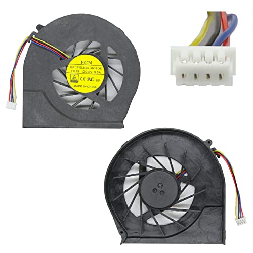 DNX Ventilateur Compatible pour Ordinateur PC Portable HP Pavilion G7-2317SF, Neuf Garantie 1 an, Fan, Note-X Cover