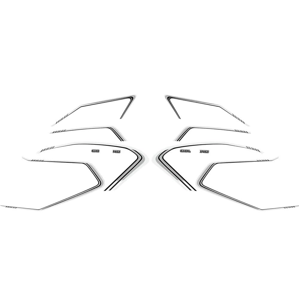 Tank Pads for Goldwing GL1800 GL 1800 Tour Trunk Luggage Cases Tank Pad Protection Decal Stickers