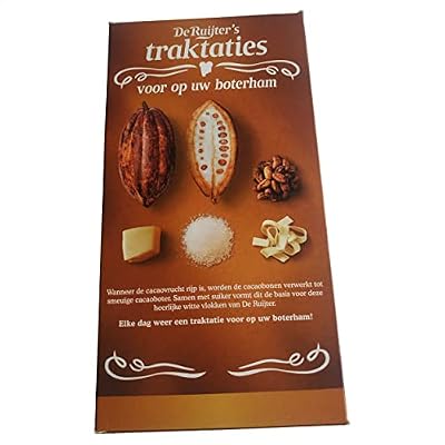 Chocolate Flakes White De Ruijter | De Ruijter Chocolate Flakes White | White Chocolate Flakes | 10.58 Ounce Total