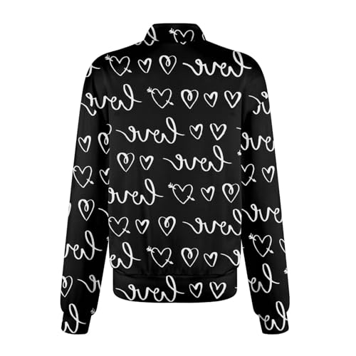 Scrub Jackets for Woman Zip Up Long Sleeve Tops Print Plus Size Womens Scrubs for Women Nursing Shirts with Pockets