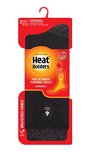 HEAT HOLDERS - Mens Thick Original Thermal Socks | Fuzzy Fleece Boot Socks2