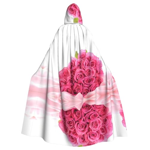Capa con capucha cómoda sin cremallera para disfraces rápidos de adulto