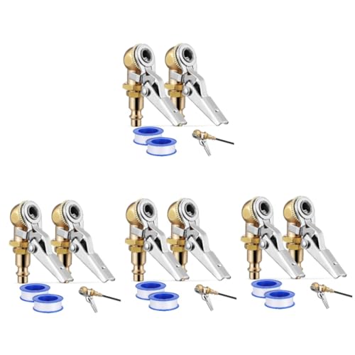 Embouts gonflage pneumatique verrouillables Gatuida pour gonfler sans effort vos pneus