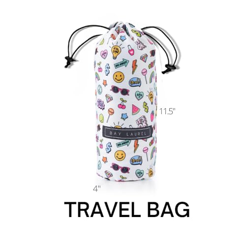 image for BAY LAUREL Turkish Beach Towel with Travel Bag 39 x 71 Quick Dry Sand 