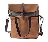 Volumen in L ca.: 11-20 HAROLD\'S Twister Aktentasche mit Rucksackfunktion Leder 34 cm Laptopfach