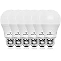 Great Eagle Lighting Corporation 100W LED Light Bulb Equivalent 1500 Lumens A19 Warm White 2700K Dimmable UL Listed (6-Pack)