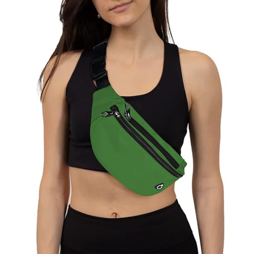 Image of ZOORON Fanny Pack Waist Bag Travel Pocket Chest Shoulder Bag Running Belt