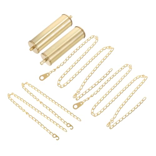 BUTIFULSIC Classic Iron Floor Clock Weight Decorative Wall Clock Mechanism Part for Home