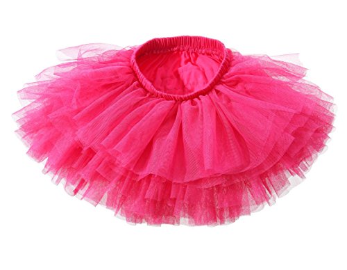 Image of Baby Girls' Tutu Skirt Toddler 6 Layered Tulle Tutus 1-8T