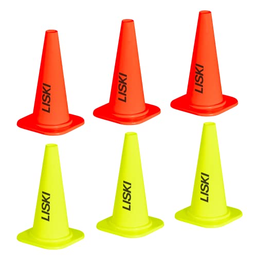 LISKI Unisex - Erwachsene H.40 Kegel, Neongelb, Einheitsgröße Cover