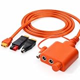 MUJURUR Solar Panel Connector for Jackery SolarSaga Panels - Series Connection for Up to 3 Solar Panels, Fast Charging for Jackery/EcoFlow/Anker/Bluetti Portable Power Stations