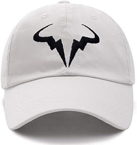 Shpflae New Quality Rafael Nadal Baseball Cap New Cotton Fashion Tennis Player Dad Hat Men White 54cm-60cm