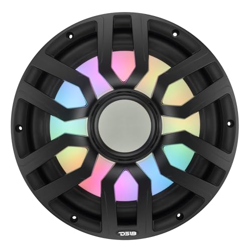 image for DS18 NXL-iQ12SUB/BK 12” Marine Subwoofer 600W RMS 4 Ohm with Digital
