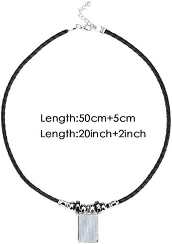 Miniatura 2 de Santiago De Chile City Watercolor Leather Necklace Bracelet Jewelry Set