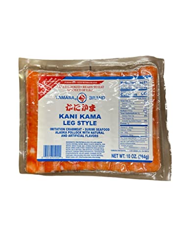 Japan Yamasa Kani Kama Leg Style Imitation Crabmeat Ready To Eat Frozen - 10Oz (Pack Of 1) #TOP5
