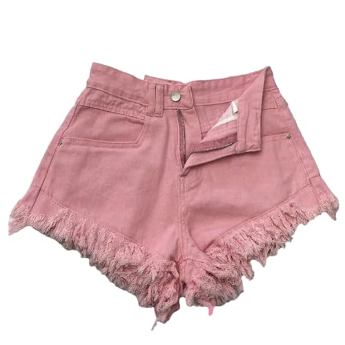 Short en jean blanc pour vos journées d'été en taille haute Pnnrk