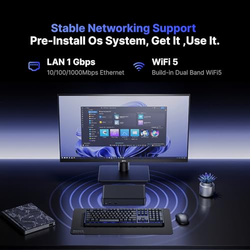 Image of NUC 8 Pro Chassis Element mini pc, NUC 8 Compute Element Core i5-8365U, with 8GB RAM & 512GB PCIe 4.0 NVMe SSD, Support Dual GbE /2xHDMI Dual Displays /WiFi 5 /BT 5.1 /Windows 11 Pro