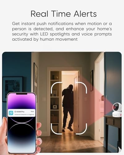 Image of VSTARCAM 5G Security Camera Indoor, 4MP 2.5K Pet Camera with Speaker for Dog /Cat, Baby Monitor with Phone App, Dual-Band WiFi, Auto Tracking,20260605