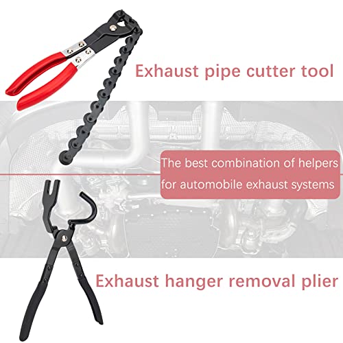 Exhaust Pipe Cutter Tool And Exhaust Hanger Removal Pliers For Cutting And Disassembly Of Exhaust Piping Systems #TOP6