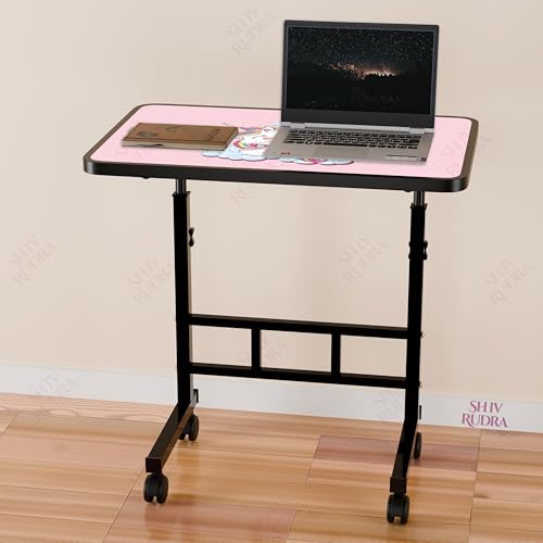 Image of Multi-Purpose Laptop Table, Study Table| Heavy Duty Bed Table| Adjustable for Height, Portable for Office, Work Form Home | DIY Table, Easy to Asembl (Adjustable Unicon)