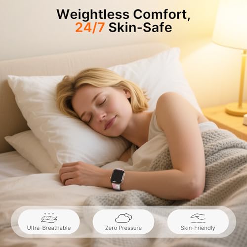 Image of Fullmosa 2 Pack Magnetic Nylon Strap for Apple Watch
