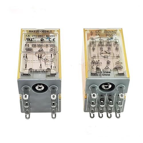 Relais RKE2CO024LT 24V 8PIN résout les pannes de commutation de commande