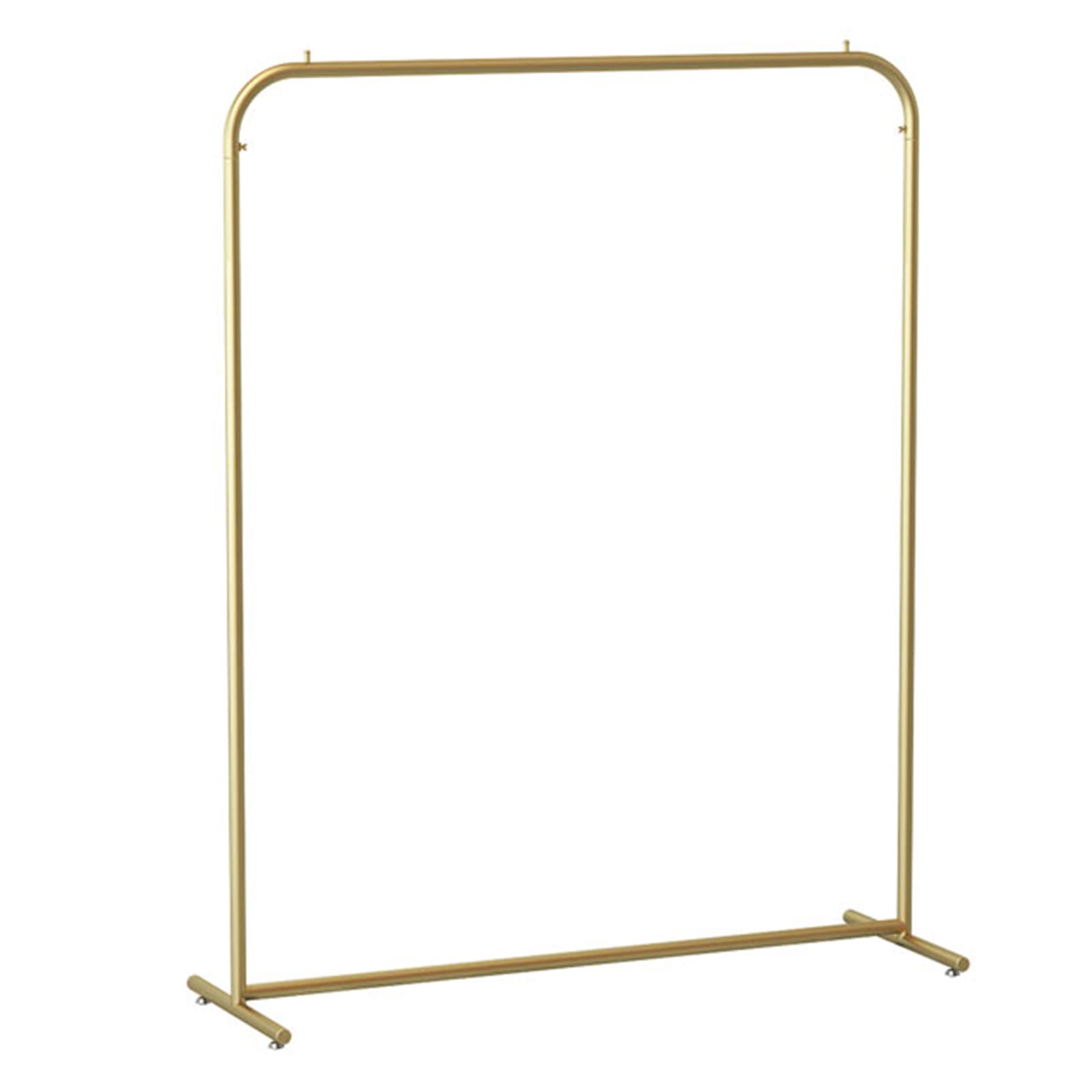 Porte-manteau grand espace étanche et résistant en métal doré chic