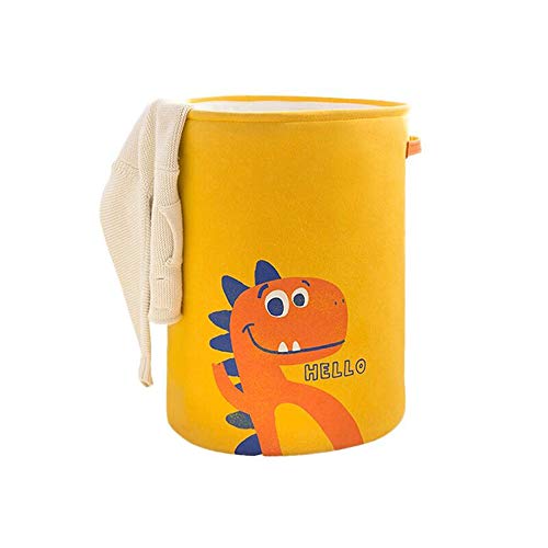 RUICHENG Laundry Hamper - Cestas plegables de lona para ropa sucia, cesta de almacenamiento para juguetes para niños