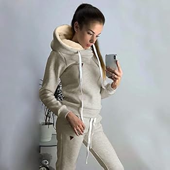 Dames Minimalistisch Tweedelig Set | Ontspannen Comfort
