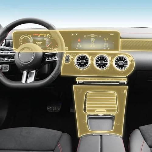 Film PPF console Mercedes Classe A W177 2024 protège des rayures