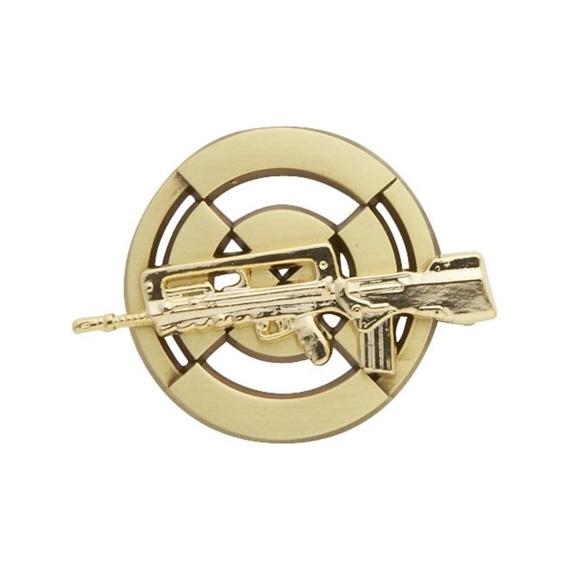 Insigne Tireur d'Elite ISTC double pin's anti-rotation pour tenue de combat