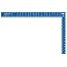 Empire Professional Framing Square - 16in. x 24in. Aluminum, Hi-Vis Blue, Model Number 1190