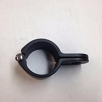 SMT-Black 1" Crash Bar Mount Longhorn Footpeg Clamps Replacement [B017QP772A]