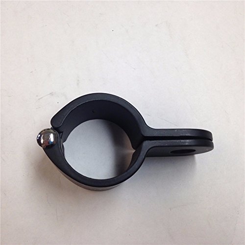 SMT-Black 1.25" 1 1/4" Engine Guard Longhorn Footpeg Clamps Replacement [B017QP7A2C]