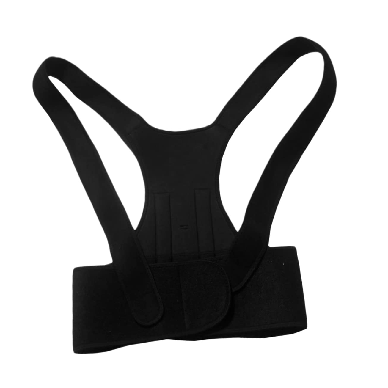 COLLBATH Correttore di Postura Regolabile per Schiena per Adulti, Fascia Ergonomica Ok, Supporto il Benessere della Schiena, per Sport e Guida