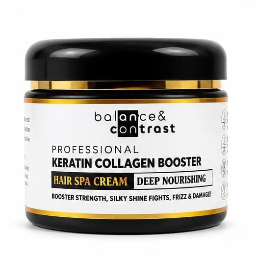 Professional Keratin Collagen Booster Hair Spa Cream | Deep Nourishing Hair Mask for Dry, Damaged & Frizzy Hair | Smooth, Silky & Shiny Hair Treatment | Salon-Style Hair Spa for Men & Women-image-19