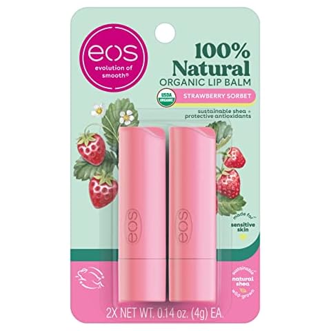 eos Organic Strawberry Sorbet Lip Balm Duo Cover