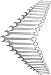 Produktbild BGS 1190 | Maul-Ringschlüssel-Satz | 25-tlg. | SW 6 - 32 mm | Gabelringschlüssel