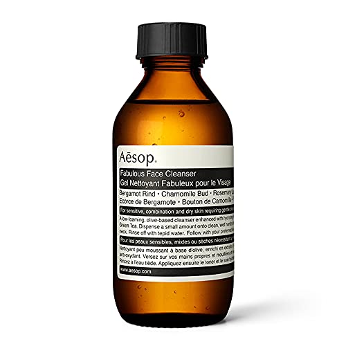 Aesop Fabulous Face Cleanser | 3.6 Oz Foaming Facial Cleanser For Sensitive Skin | Gentle Skin Cleanser For All Skin Types | Paraben-Free, Cruelty-Free & Vegan Cleanser Face Wash #TOP28