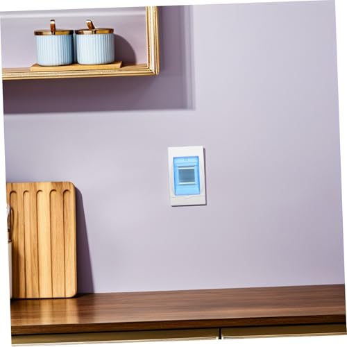 Boîtier de compteur électrique Mikinona transparent contre l'usure 2-3 circuits