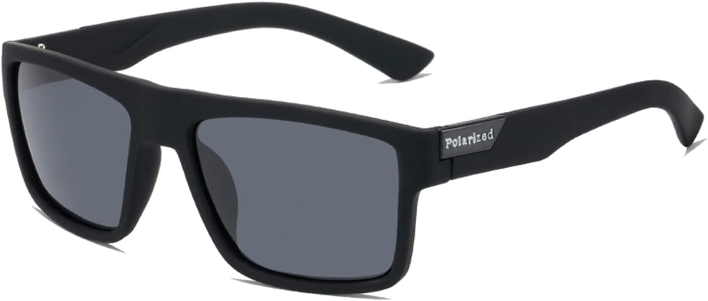 Men's polarized sunglasses design Men's coated glasses Square driving sunglasses UV400