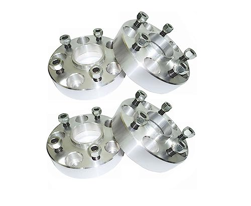 Kit com 4 Alargador/Espaçador de Rodas para Chevrolet S10 1998 Até 2011 em Alumínio Largura:38mm