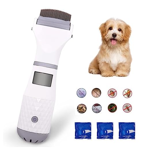 Yaasier Peine Eléctrico para piojos, Aspiradora para Piojos, Peine para Piojos con 3 Filtros y 1 Cepillo de limpieza para Niños, Gatos, Perros, Mascotas