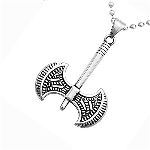 Homyl Vintage Nórdico Viking Mito Nórdico Pingente Colar Odin Amuleto De Jóias