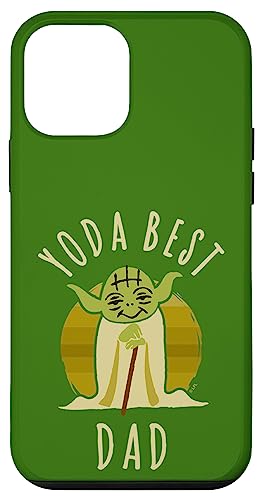 Coque iPhone 12 Mini Yoda Best Dad Cadeau Original Fête des Pères Star Wars