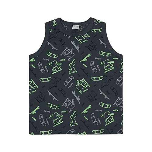 Regata Infantil Masculina Skate Rovitex Kids Cinza 8