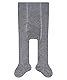 FALKE Unisex Baby Strumpfhose Family B Ti nachhaltige Baumwolle einfarbig 1 Stück, Grau Light Grey 3400, 62-68