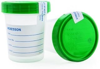 4oz Sterile Specimen Container - Green Lid (Case of 100)