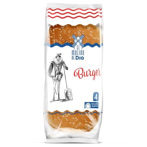 EL MOLINO DE DIA pan de hamburguesas 4 unidades bolsa 220 gr