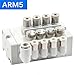 JVOZBZMWZ ARM5AA2-219-320-421-522-M22-A Pneumatic Package Pressure Reducing Valve Tools(5 Positions,8mm to 8mm)